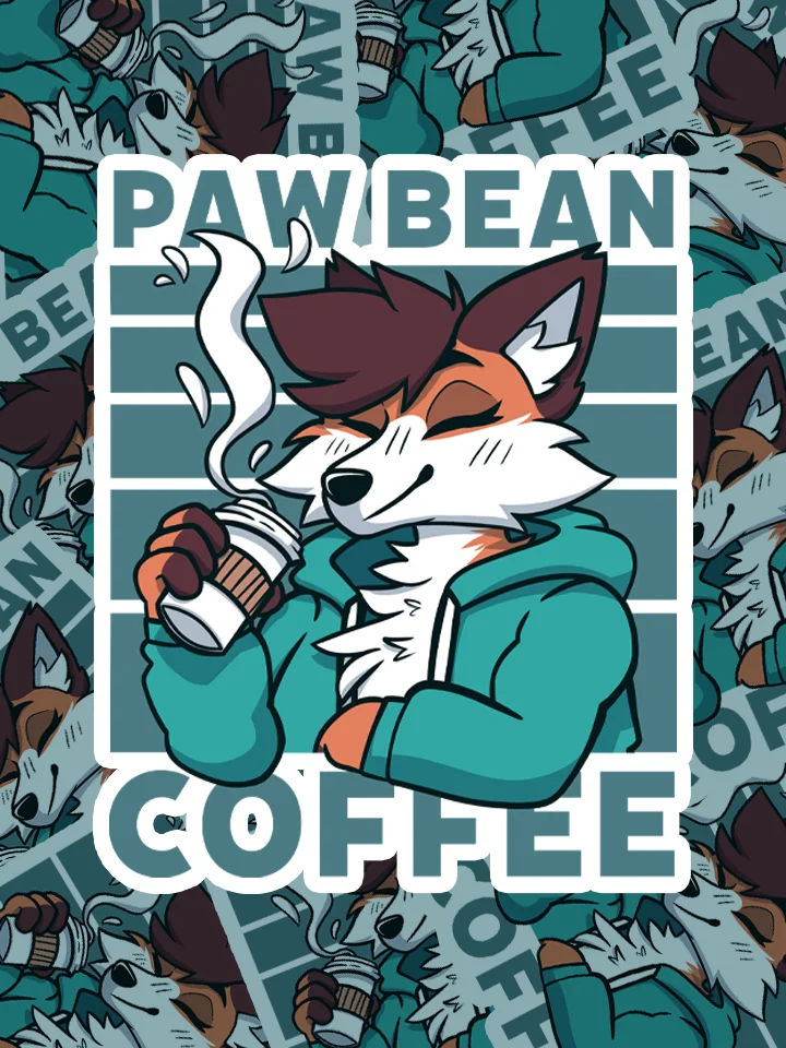 Paw Bean Coffee Co. Sticker product image (1)