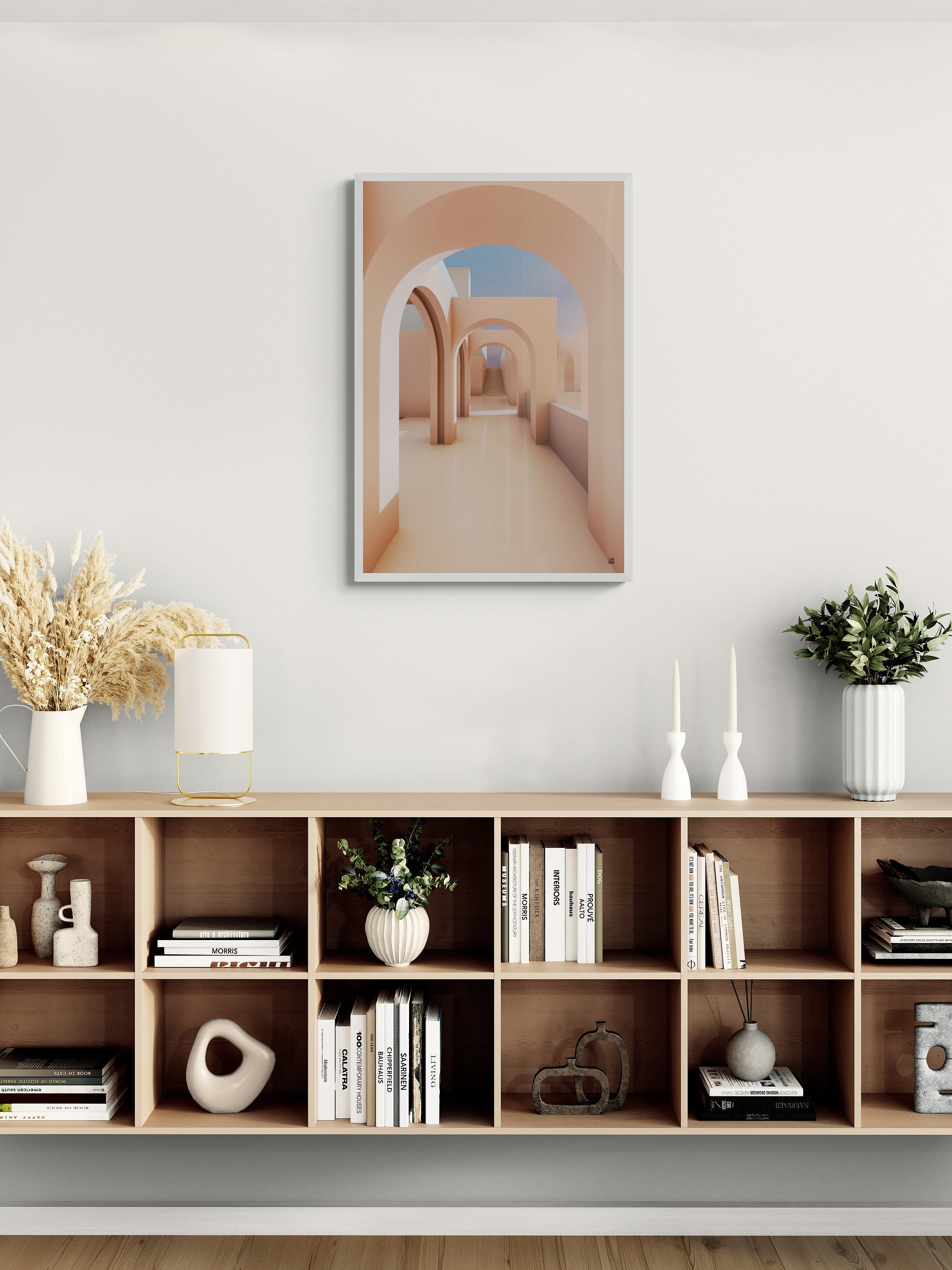 Architectural Landscape - Sand Palace 04 24"x36" product image (1)