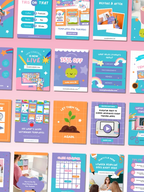 Instagram Templates for TPT Sellers product image (4)