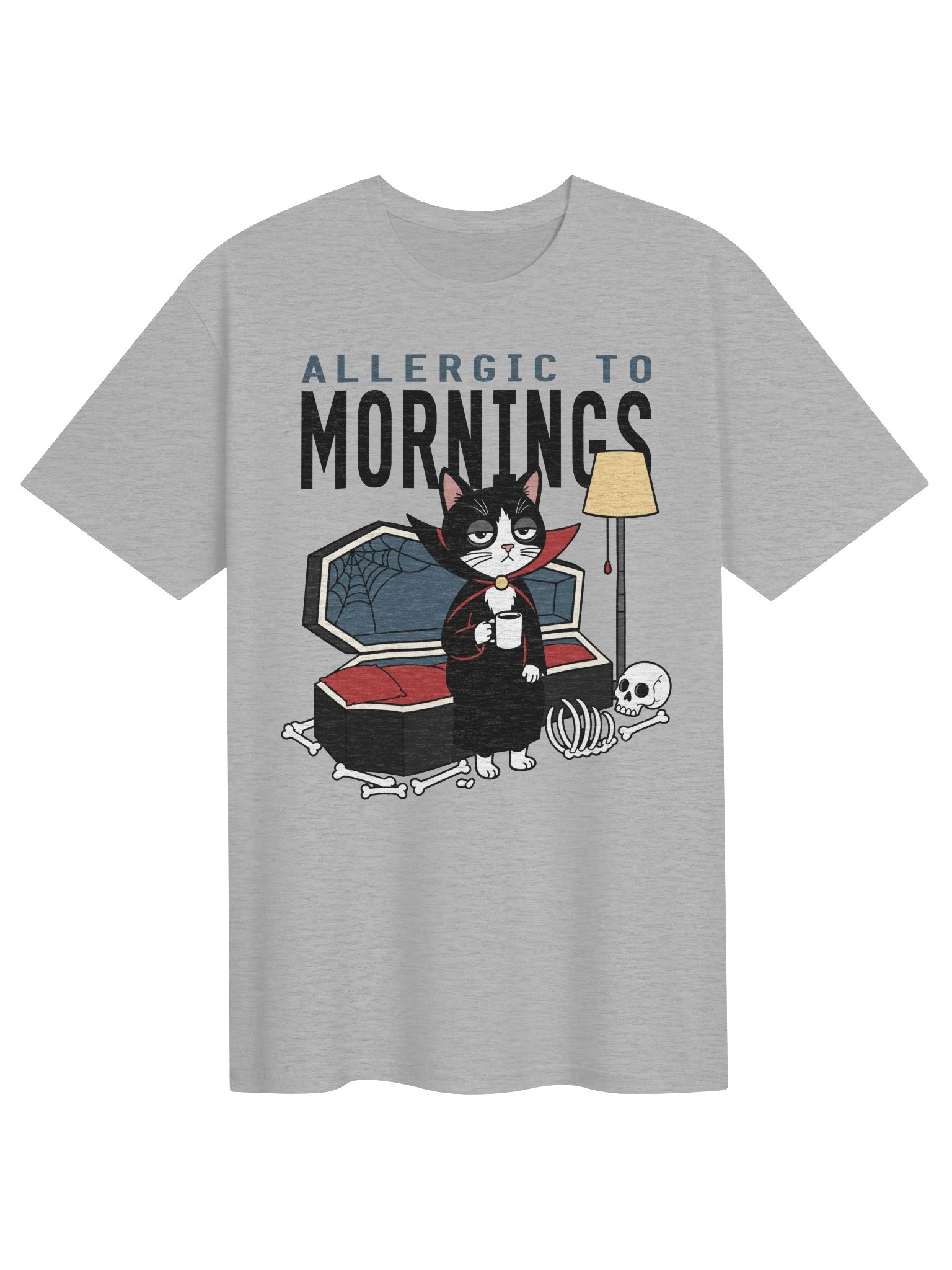 Allergic to Mornings Tee product image (52)