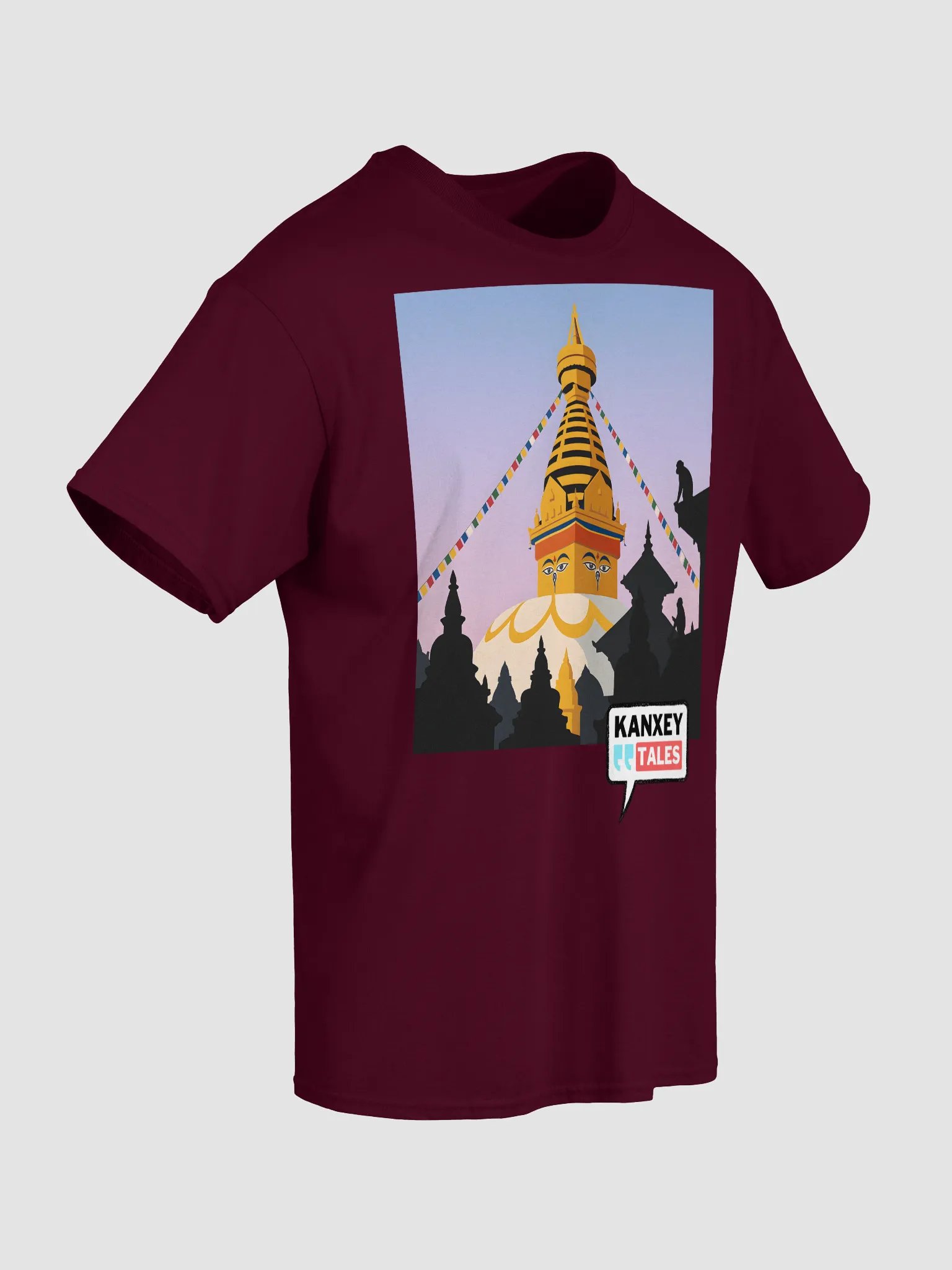 Swayambhu Illustration T-Shirt product image (55)