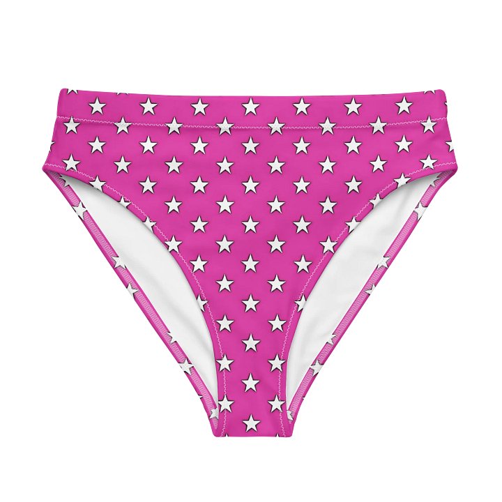 Starry Night Recycled High-Waisted Bikini Bottom product image (1)