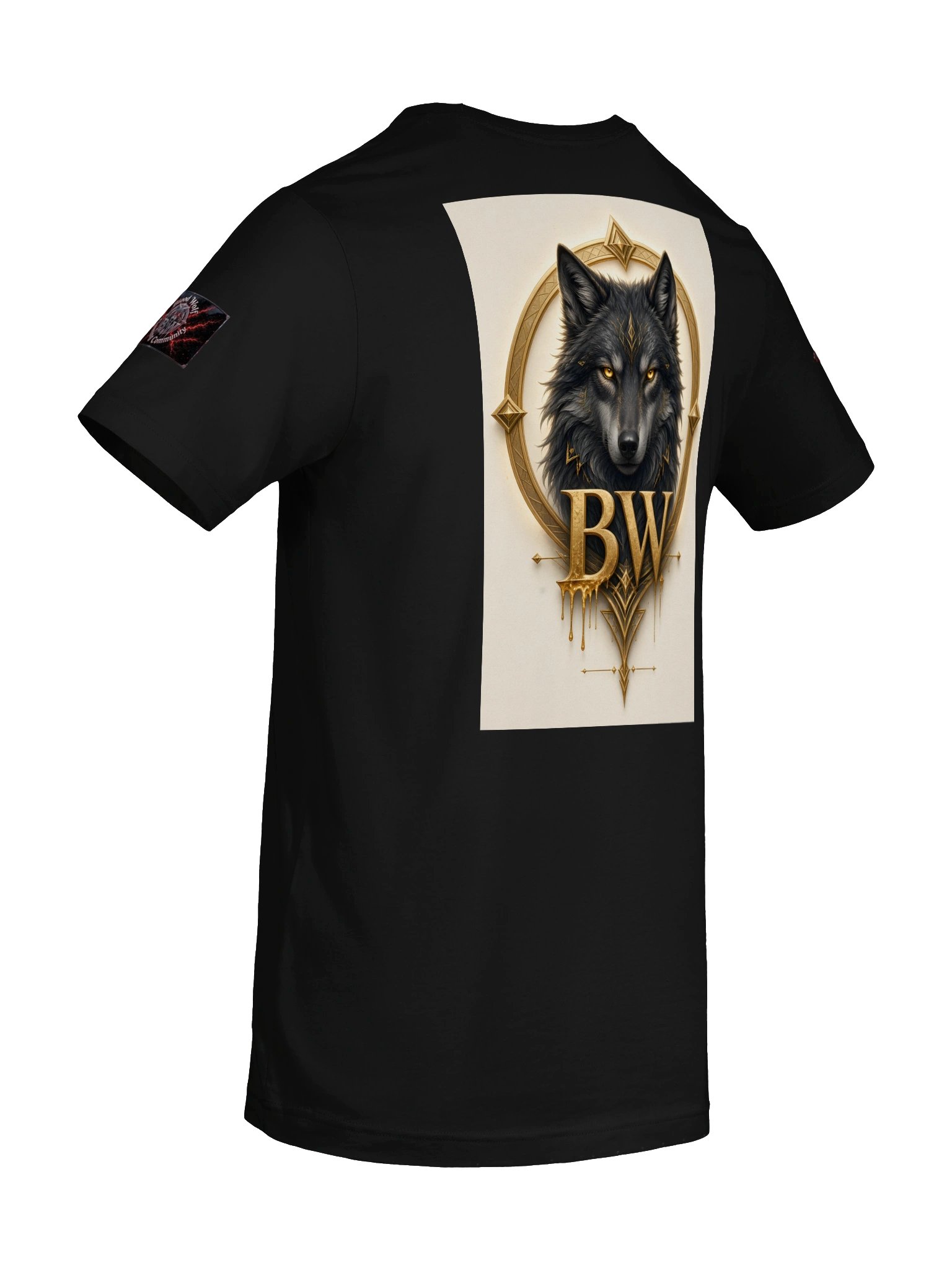Fueled by Coffee Wolf Tee product image (65)