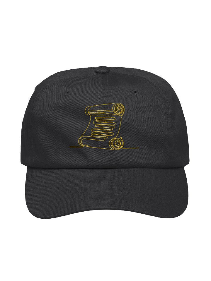 Embroidered Line Art Ancient Scroll Unisex Dad Hat product image (1)