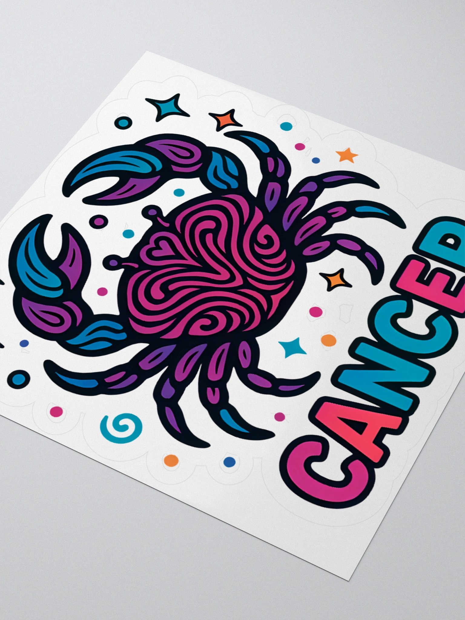 Cancer Zodiac Sign Sticker product image (8)