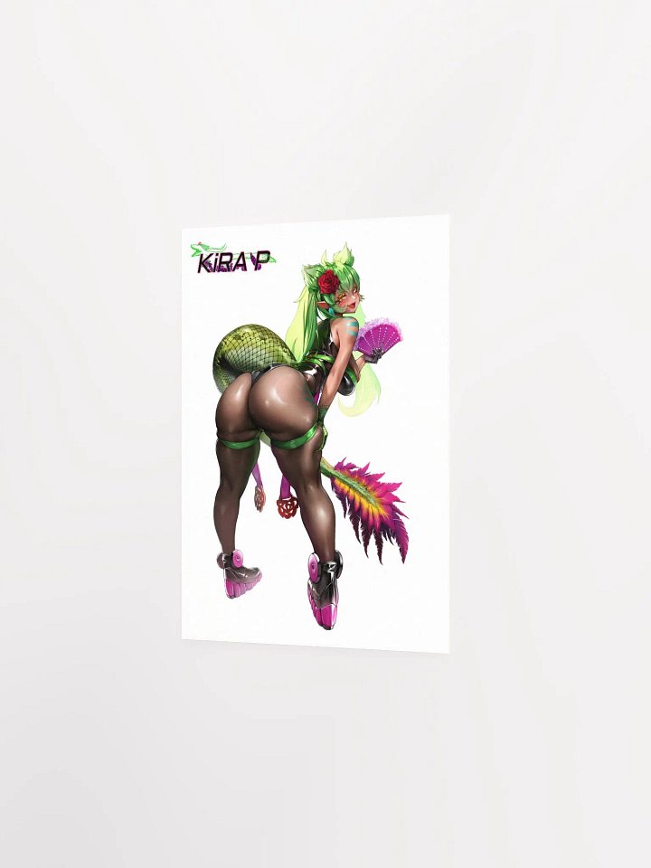 Raptor Girl Cake Poster product image (18)