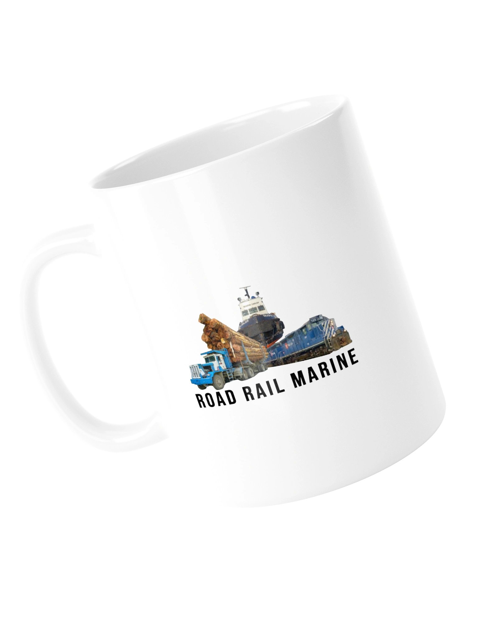 Road Rail Marine mug with Challenger truck product image (5)