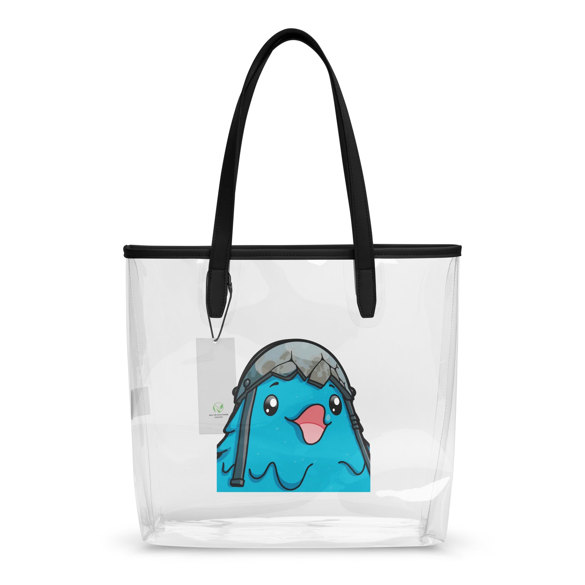 Clear Battle Chicken Tote Bag product image (2)