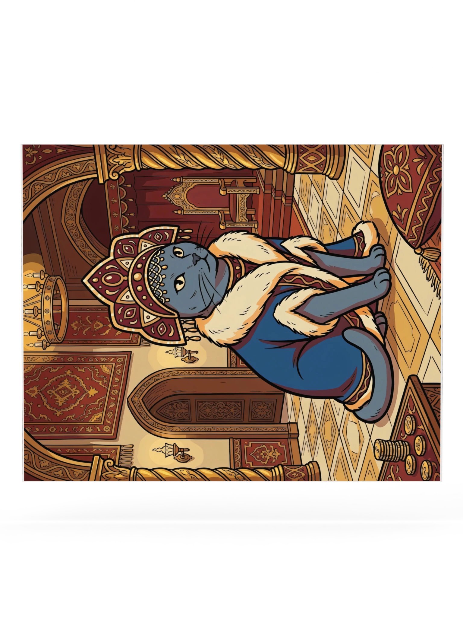 Tsarina Russian Blue Poster product image (20)