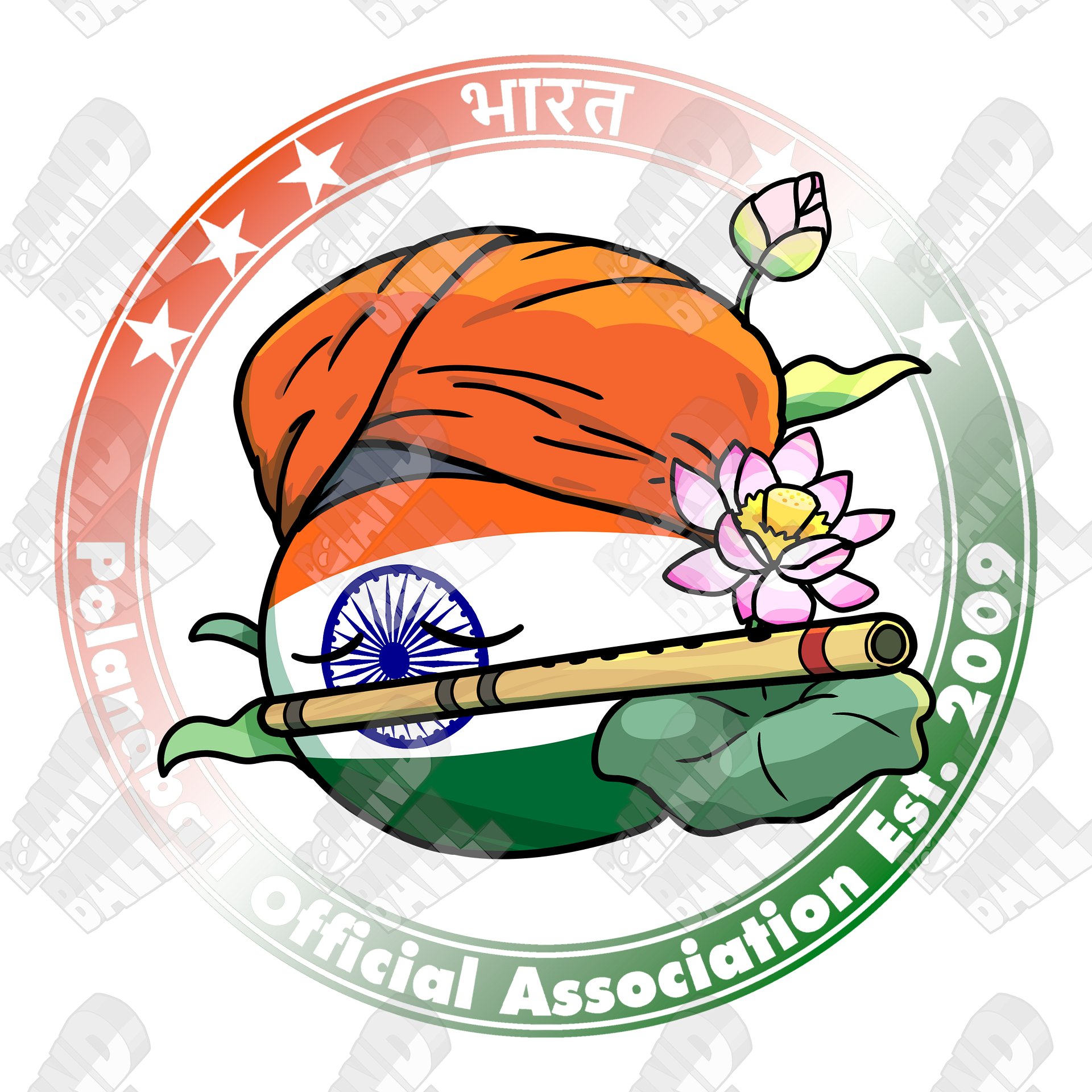 Polandball Official Association T-shirt - India product image (4)