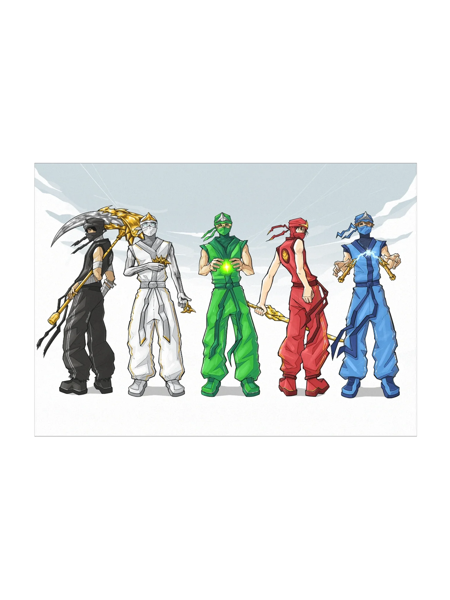 "NINJA GO" Poster product image (1)