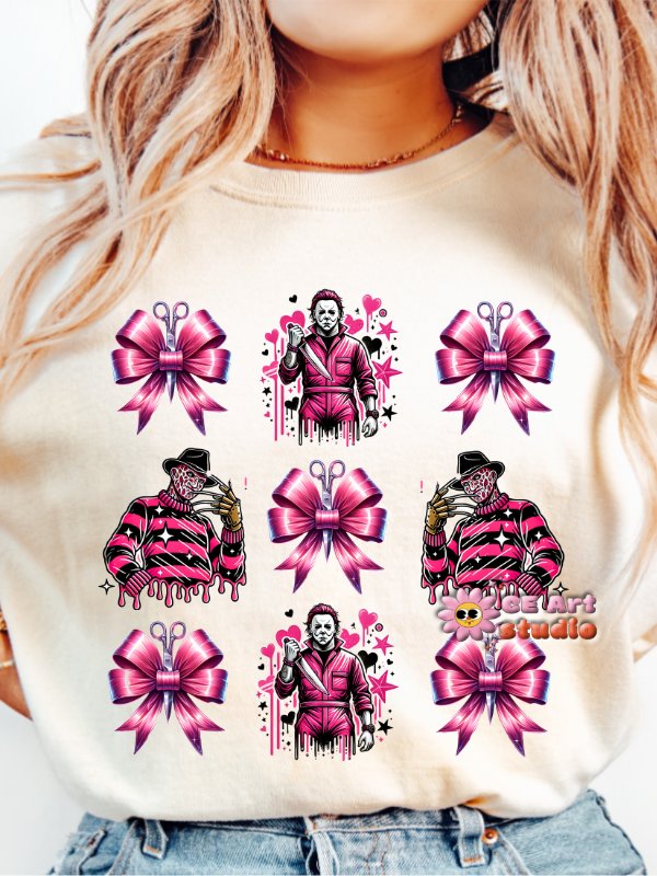 Valentine Pink Coquette Bow PNG Design product image (2)