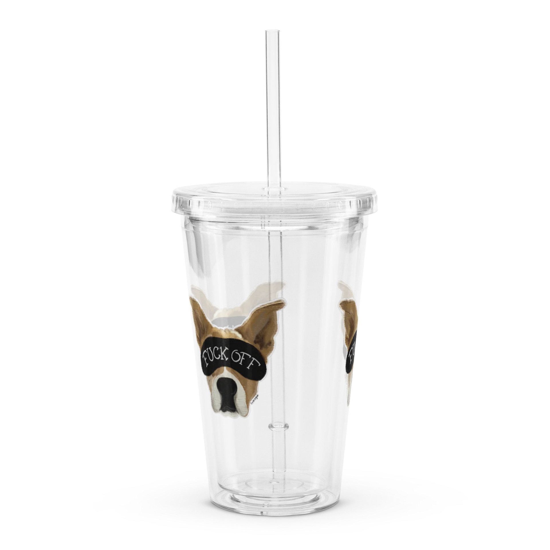Maize "F Off" Double Wall Tumbler product image (3)