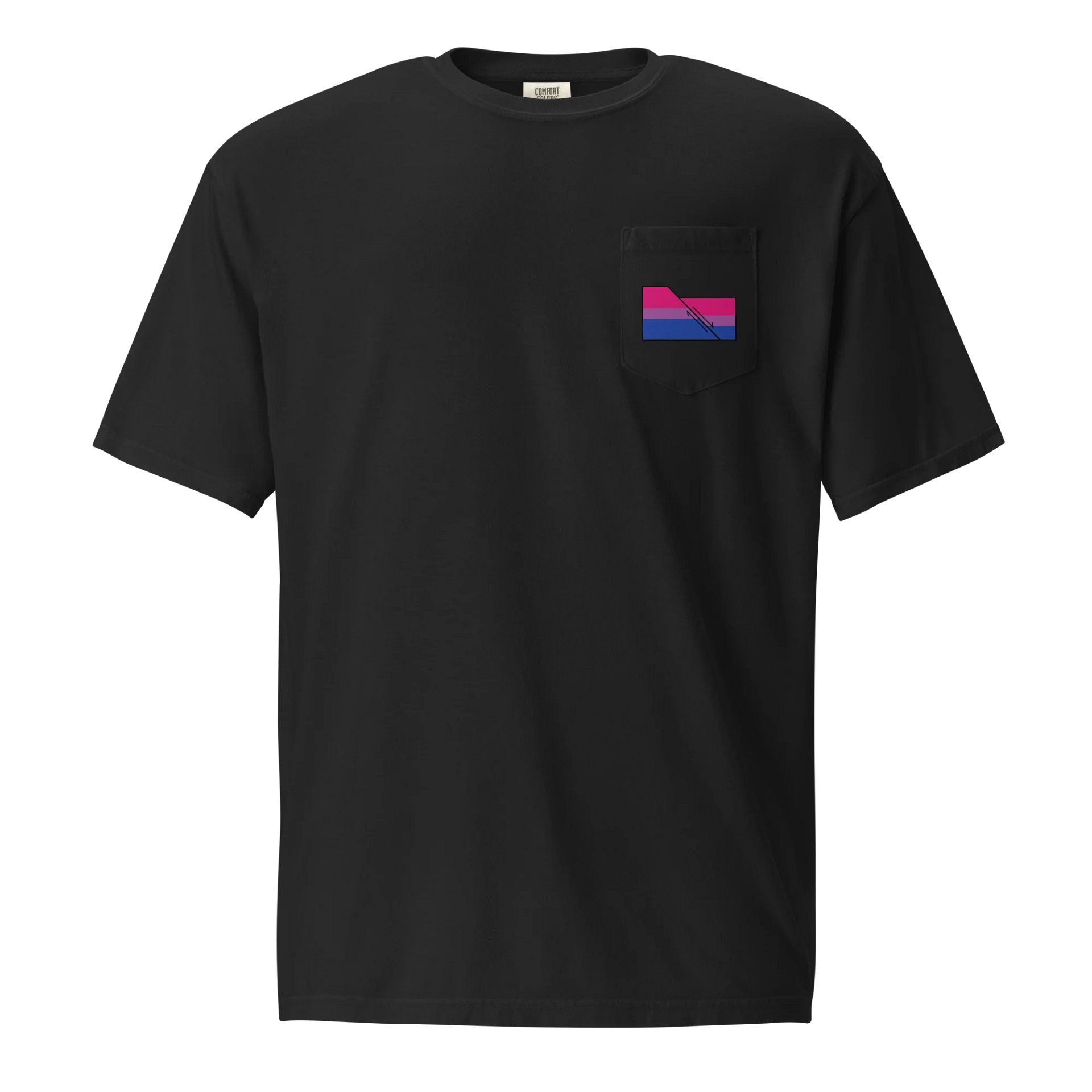 Faulted Pride Flags- Bi Shirt product image (1)