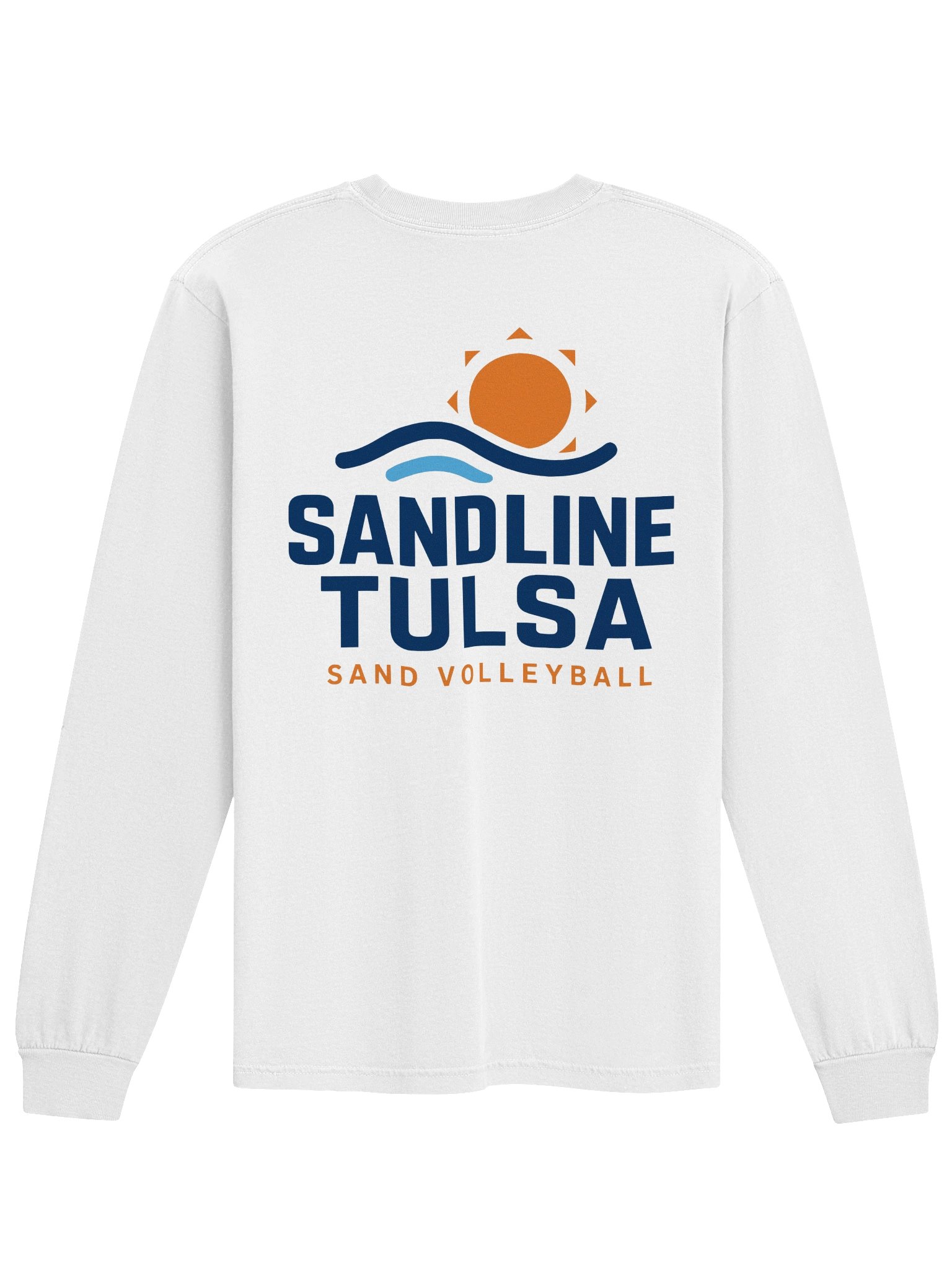 Front Pocket Logo and Full Back Graphic Long Sleeve (Dark Logo) product image (2)