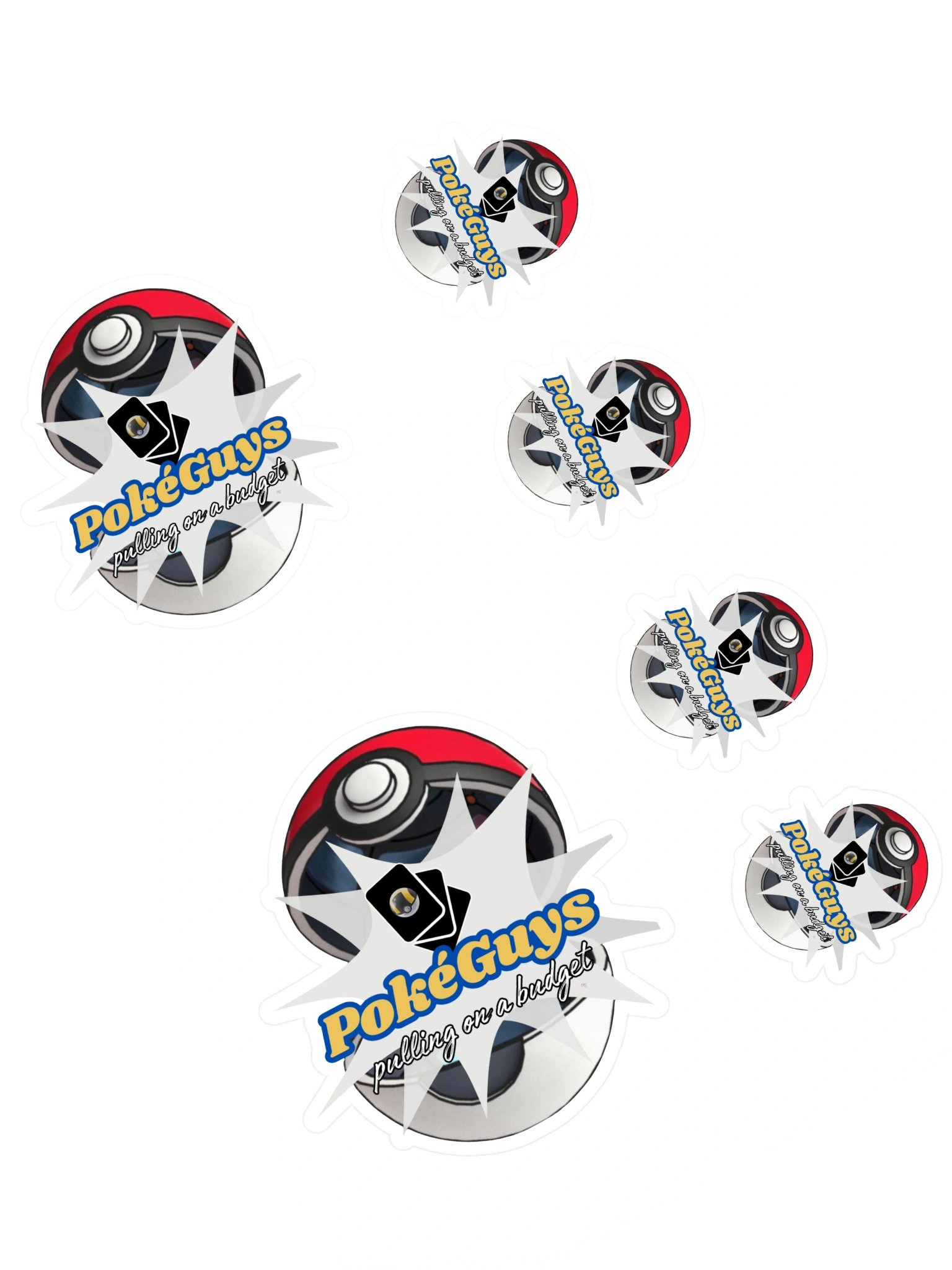 PokéGuys Sticker Sheet Set product image (1)