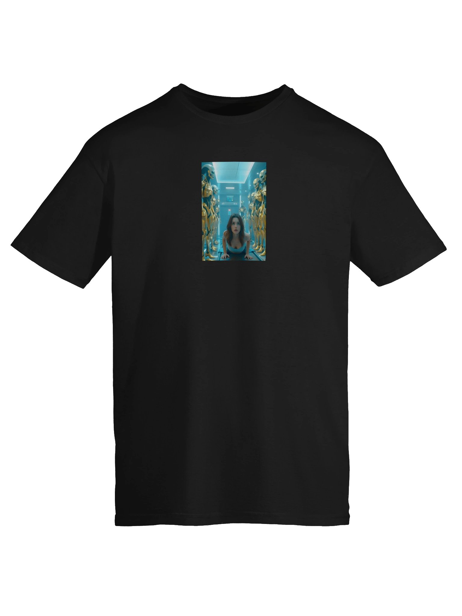 Futuristic Alien Abduction T-Shirt product image (9)