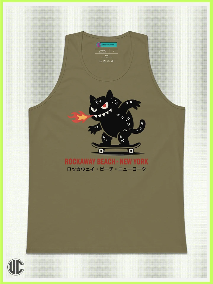 Rockaway Beach NY Skater – Men’s Tank Top product image (1)
