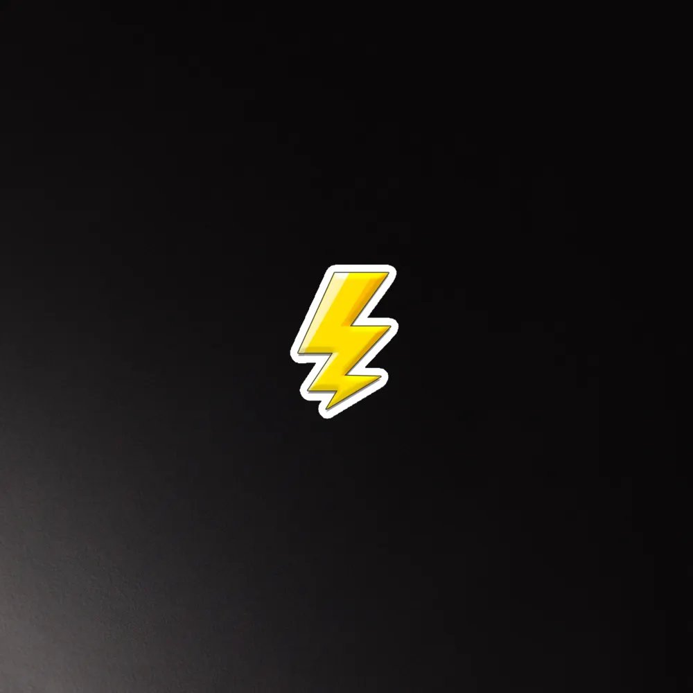 Lightning Bolt Sticker product image (5)