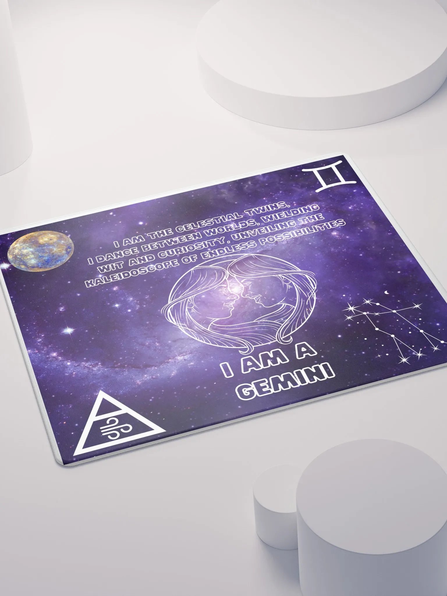 I am A Gemini Mousepad product image (4)