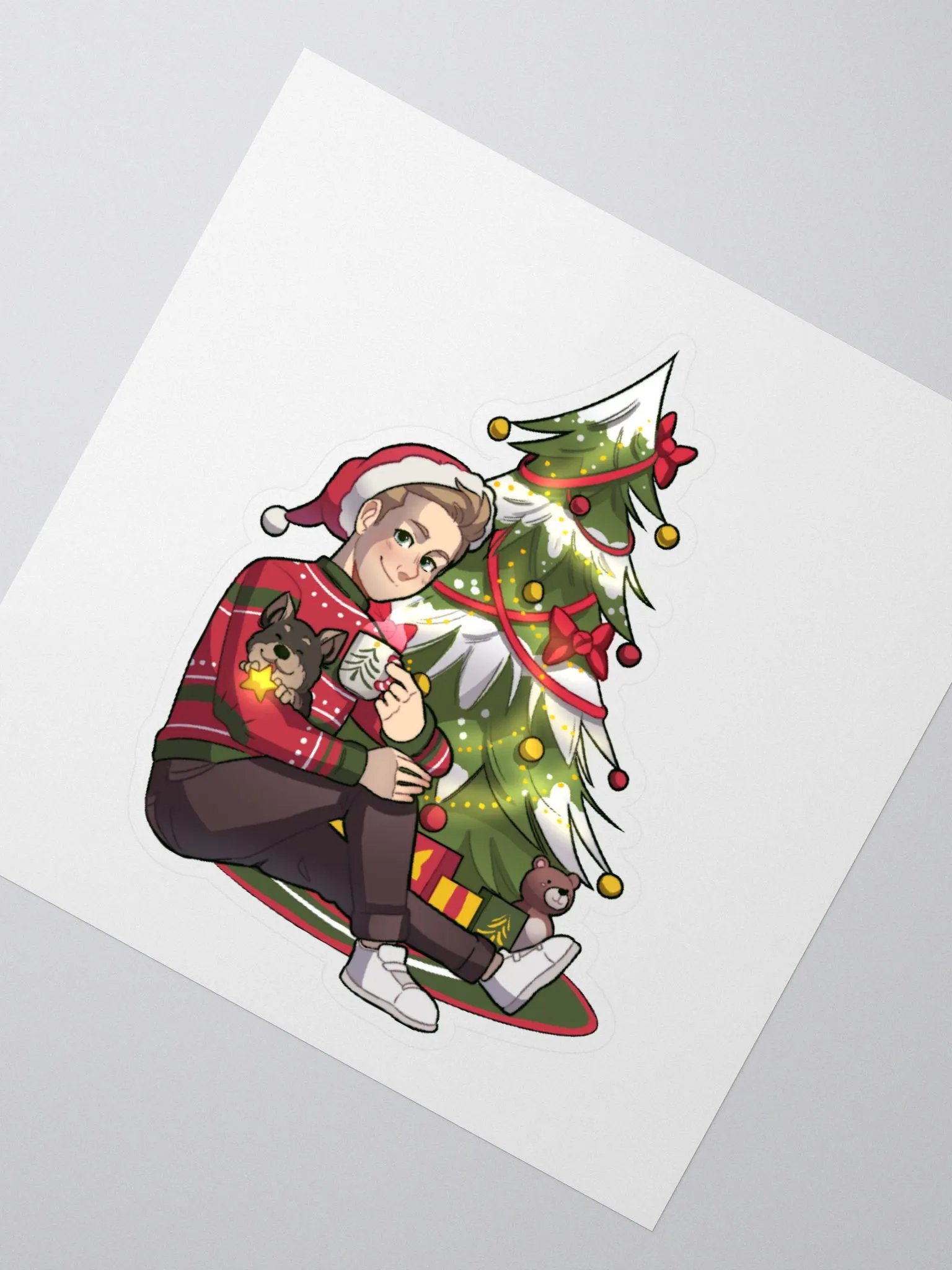 Happy Holidays Sticker product image (2)