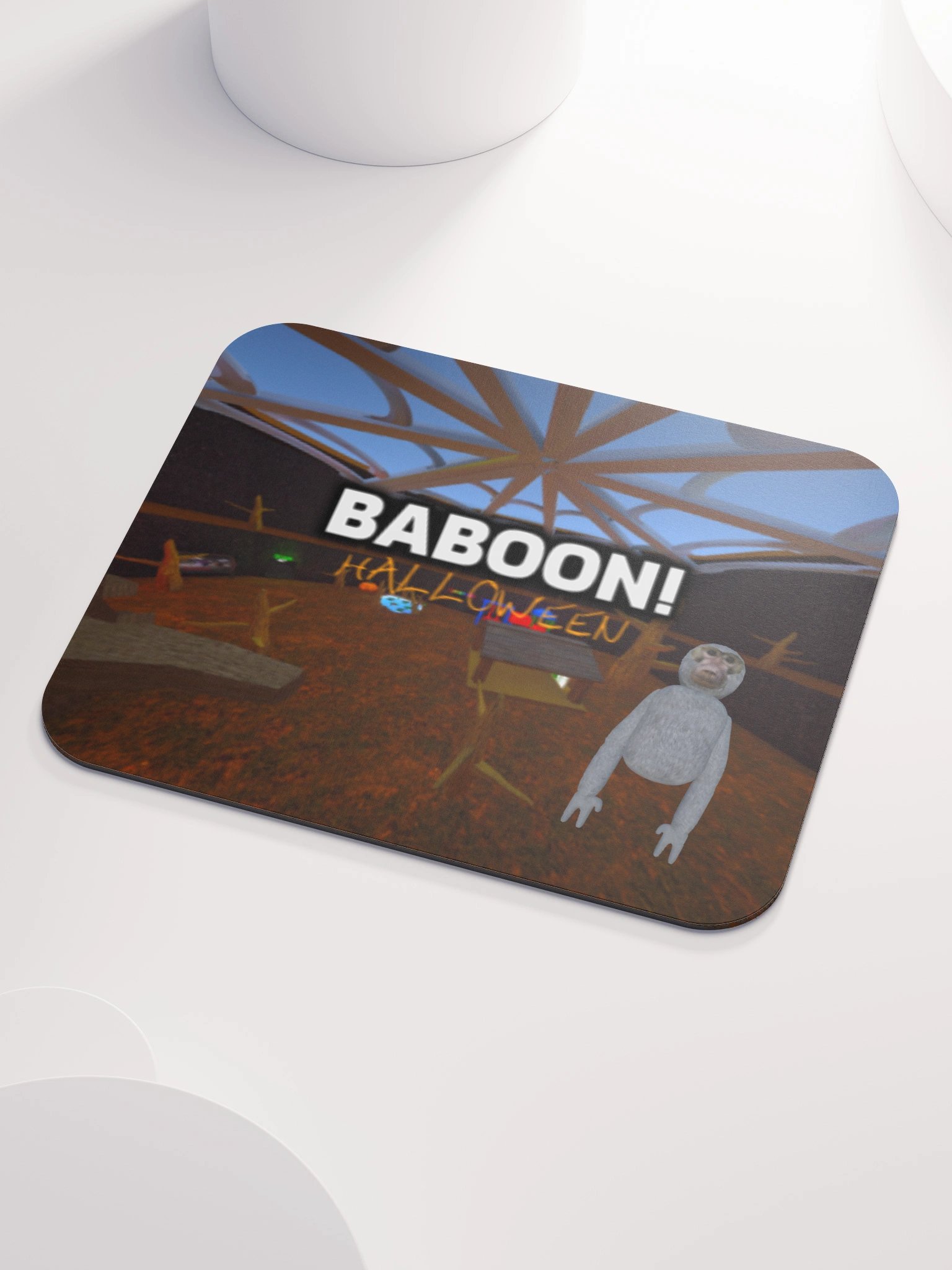 Baboon! Halloween Mouse Pad product image (3)