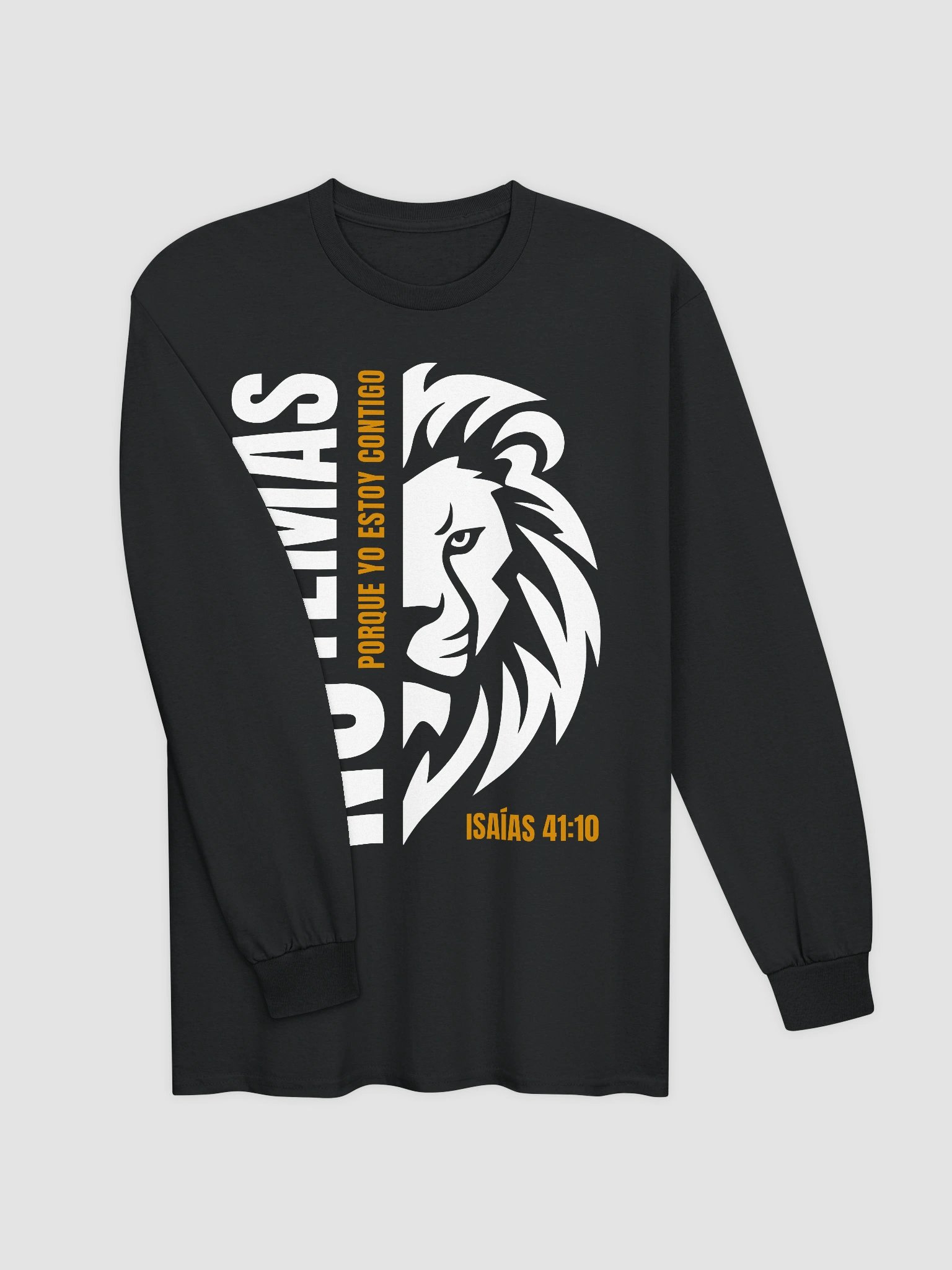 Camiseta Unisex Manga Larga | No temas, porque yo estoy contigo product image (3)