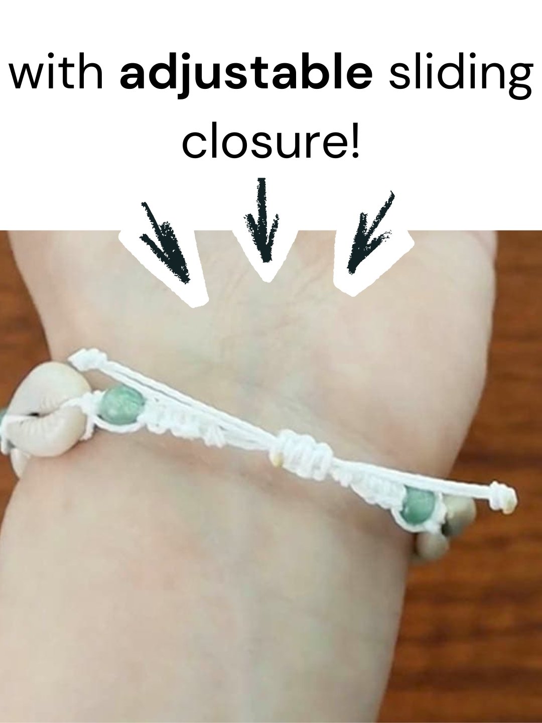 Cowrie Shell Macrame Bracelet (Digital PDF Pattern) product image (3)