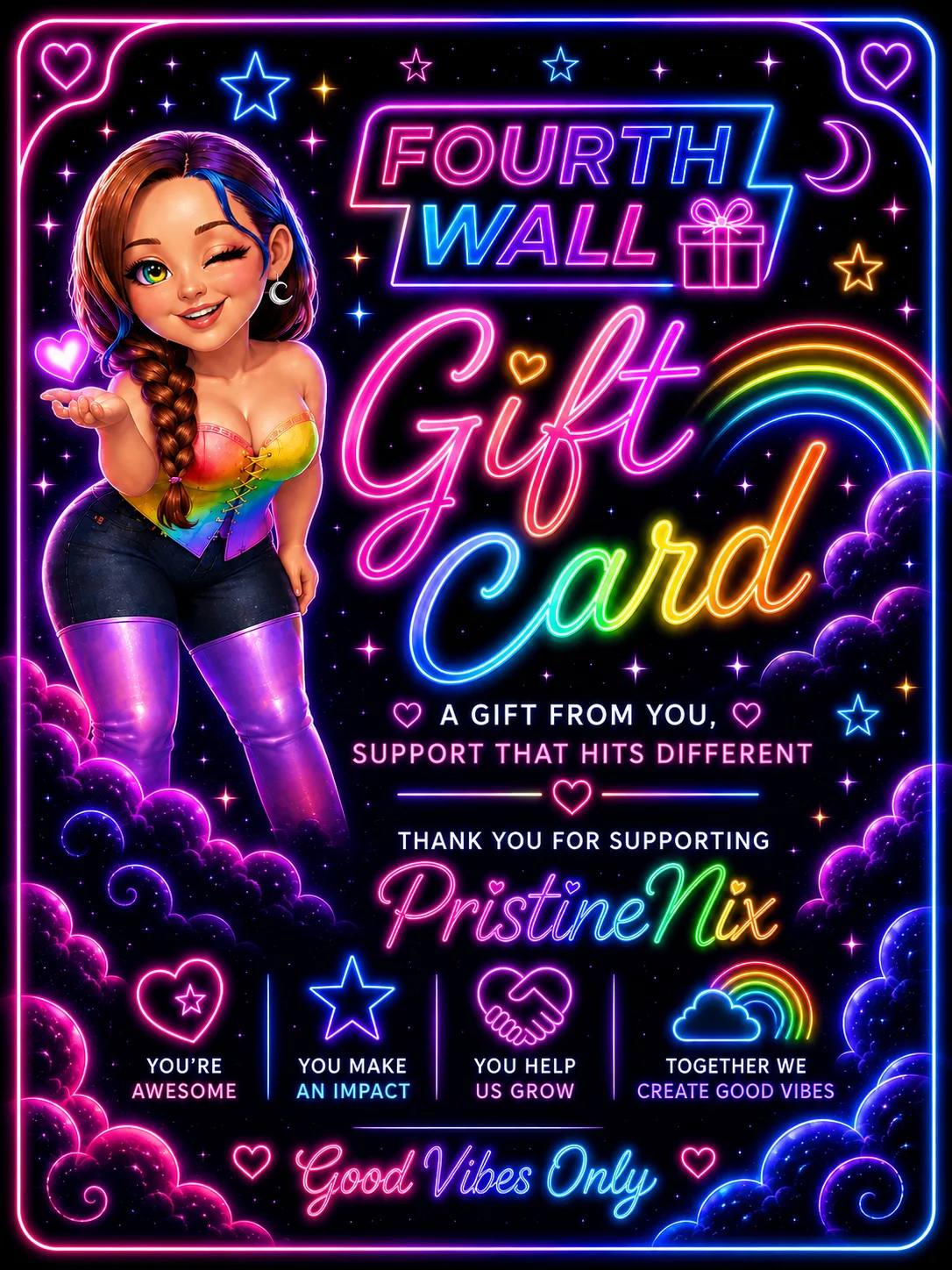 Cosmic Cloud Gift Card product image (1)