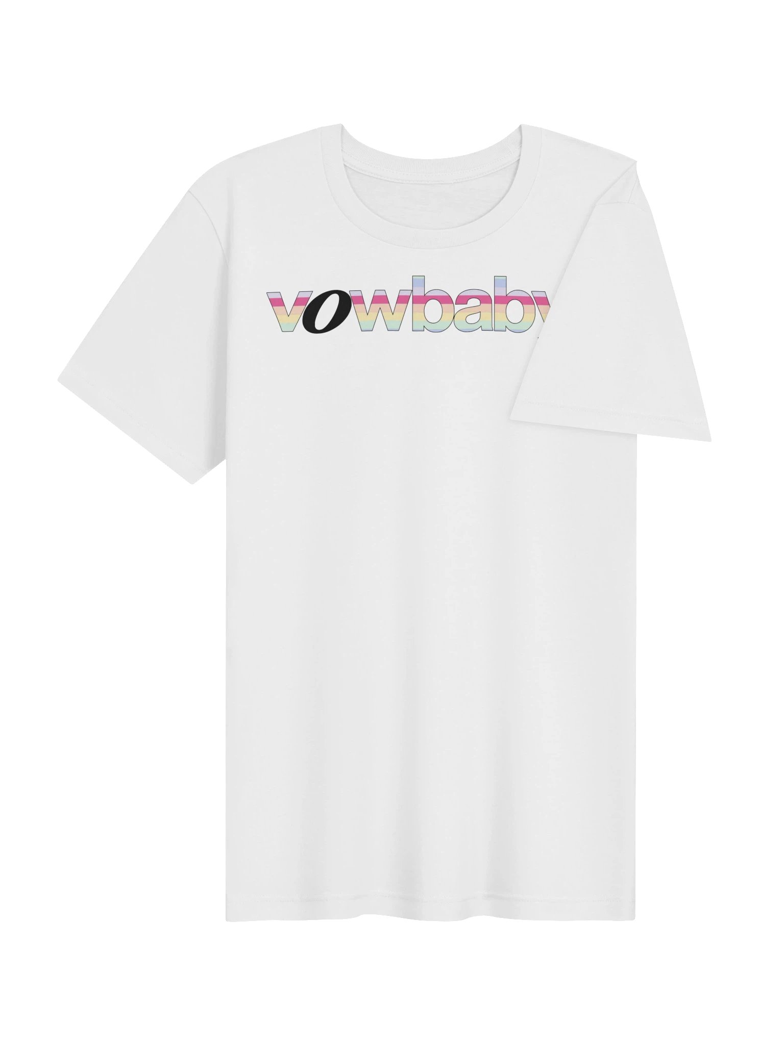 vowbaby Logo Tee · Rainbow product image (3)