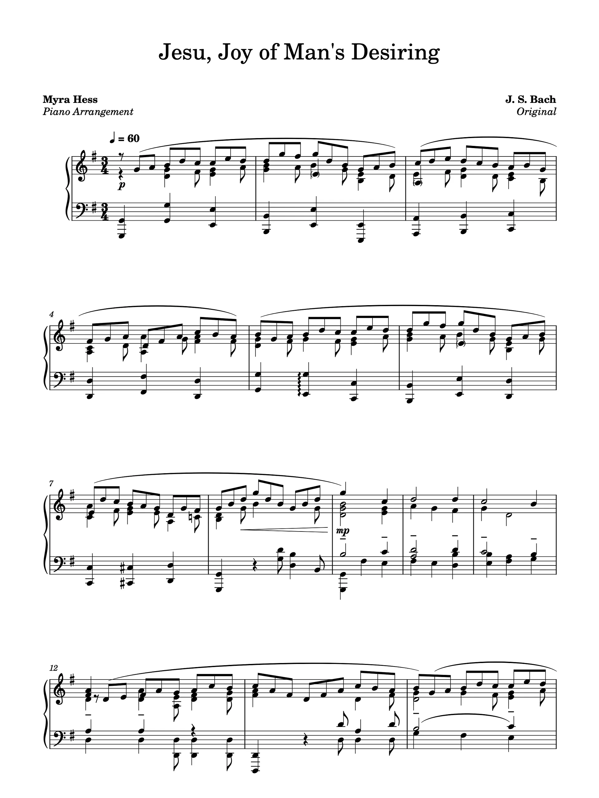 Jesu, Joy of Man’s Desiring, BWV 147 product image (1)