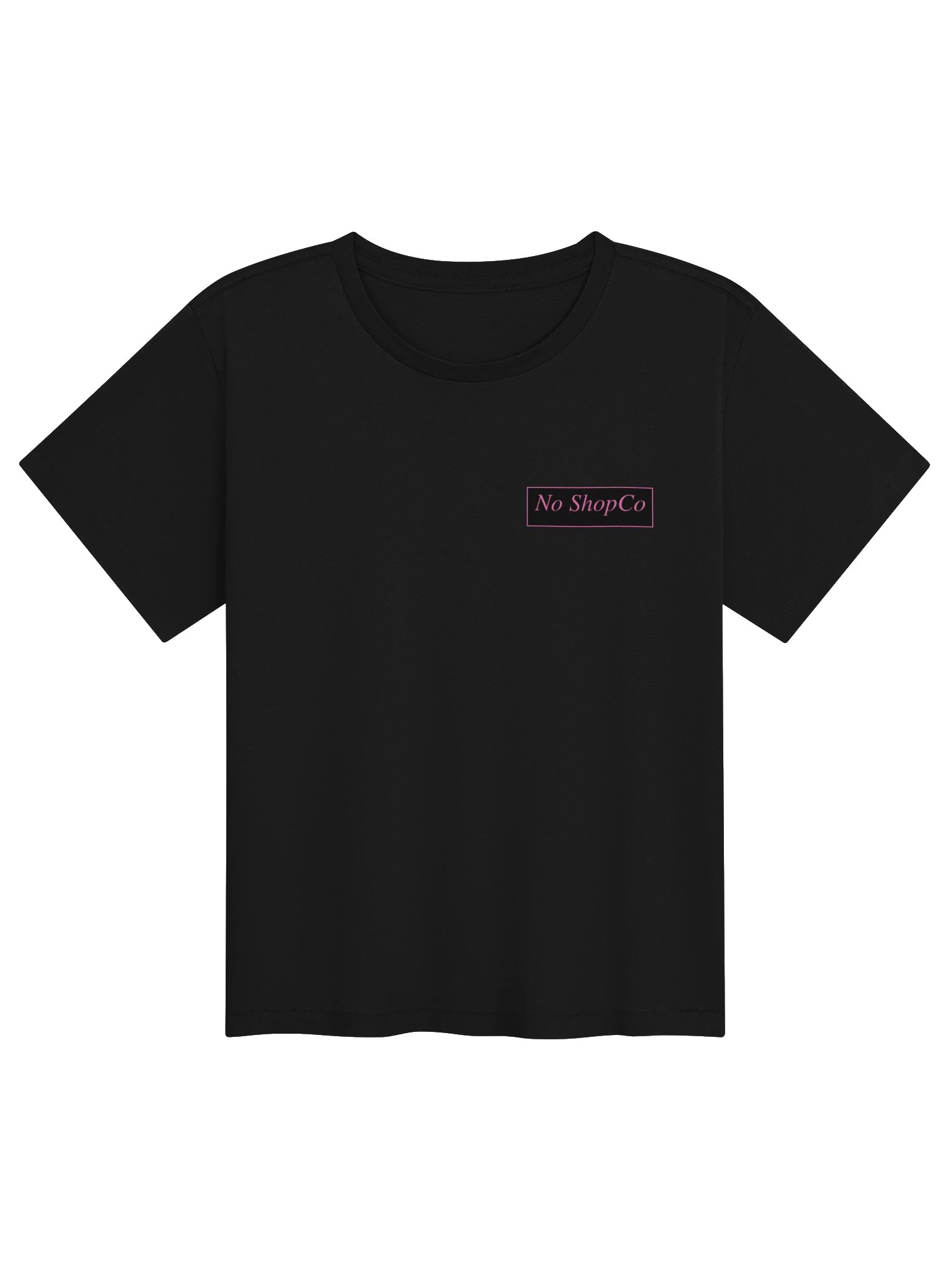 No ShopCo Cotton Heritage Women’s High-Waisted Hot Pink Crush the Sheeple Tee product image (1)