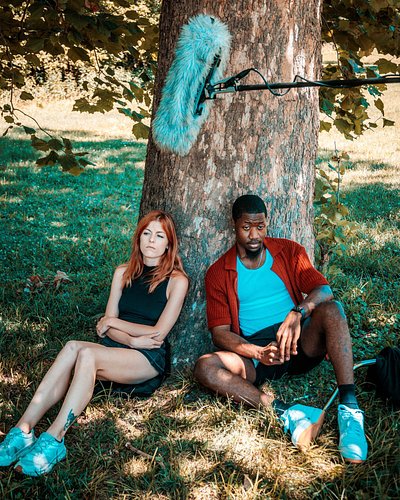 Our wonderful actors, Jordan and Terrence, who sat at this tree for many hours straight in support of the vision
•
#shortfilm...