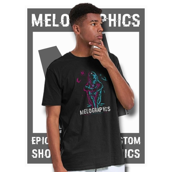 #MeloCrew Vibes: Duotone - Basic T-Shirt | #MadeByMELO product image (2)