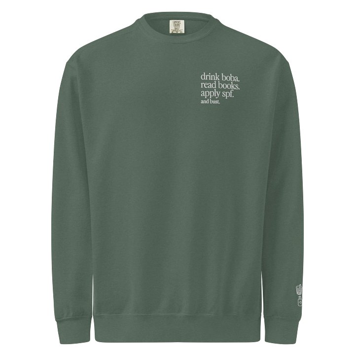 “And Bust.” Embroidered Crewneck product image (5)