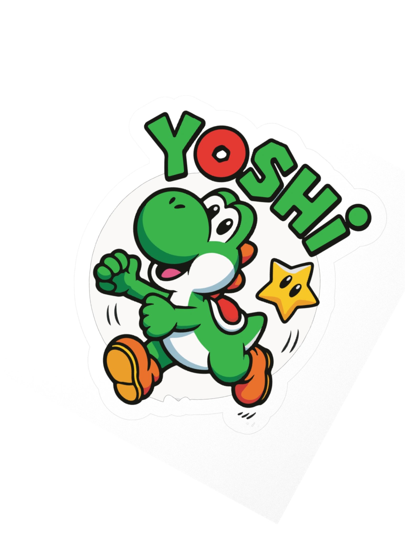 Yoshi Adventure Kiss Cut Stickers product image (2)