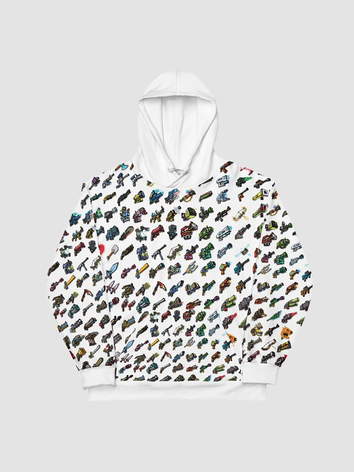 All-Over Pixel Gun Print Hoodie product image (1)