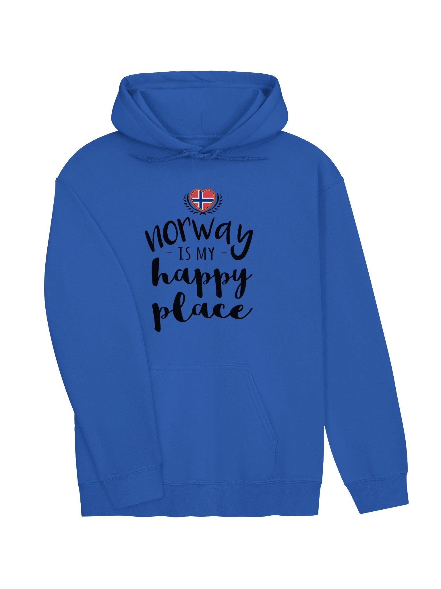 Norway is my happy place Heart Flag Hoodie product image (30)