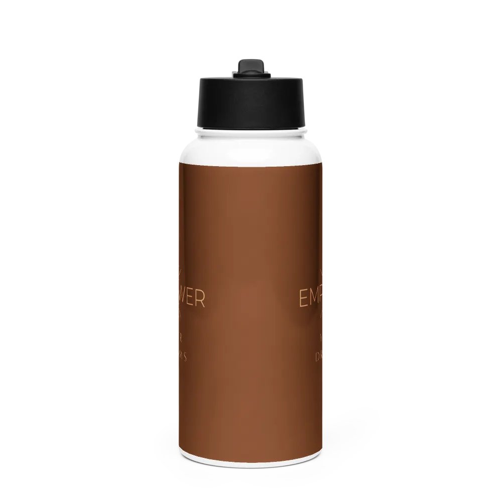 Stainless Steel Water Bottle with a Straw Lid SWFB0101 product image (3)