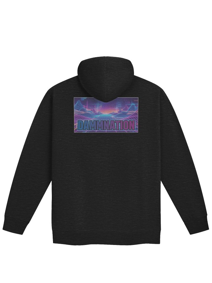 DAMMNATION "Retro" Zip Up Hoodie product image (5)
