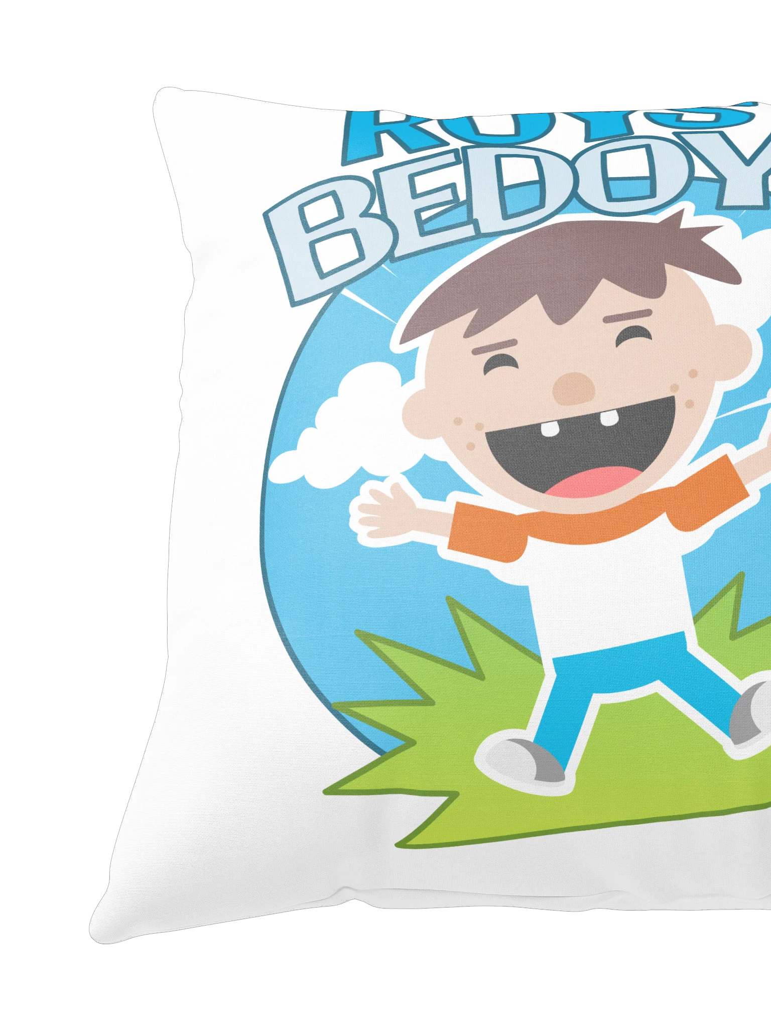 Roys Bedoys Jump for Joy Pillow product image (3)