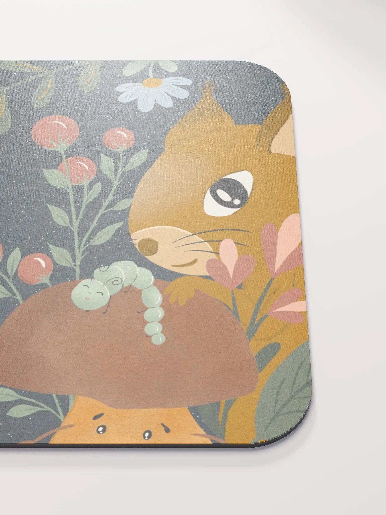 Curious Squirrel Mouse Pad product image (5)