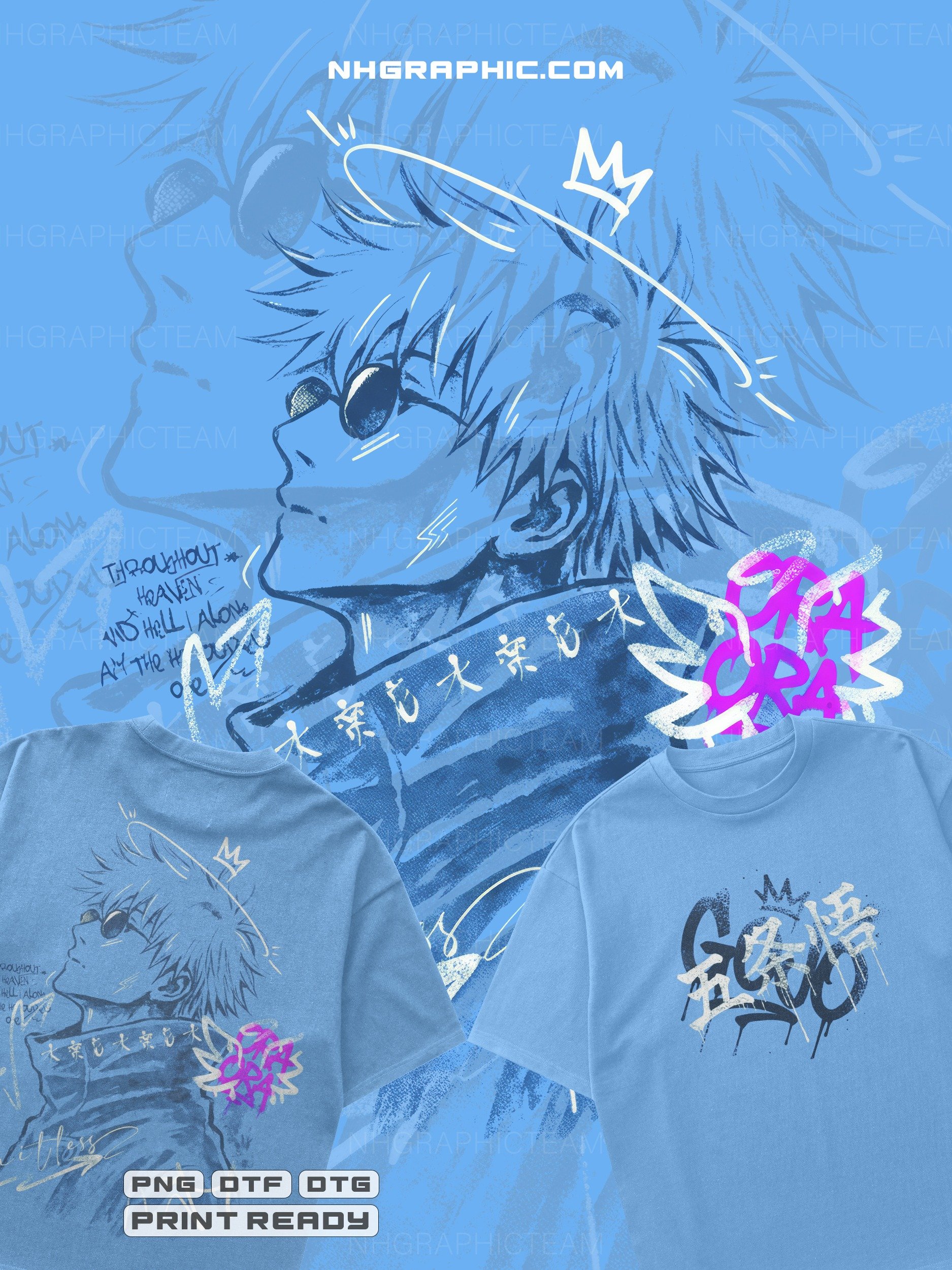 9-Piece 2026 Jujutsu Kaisen Front & Back PNGs product image (8)