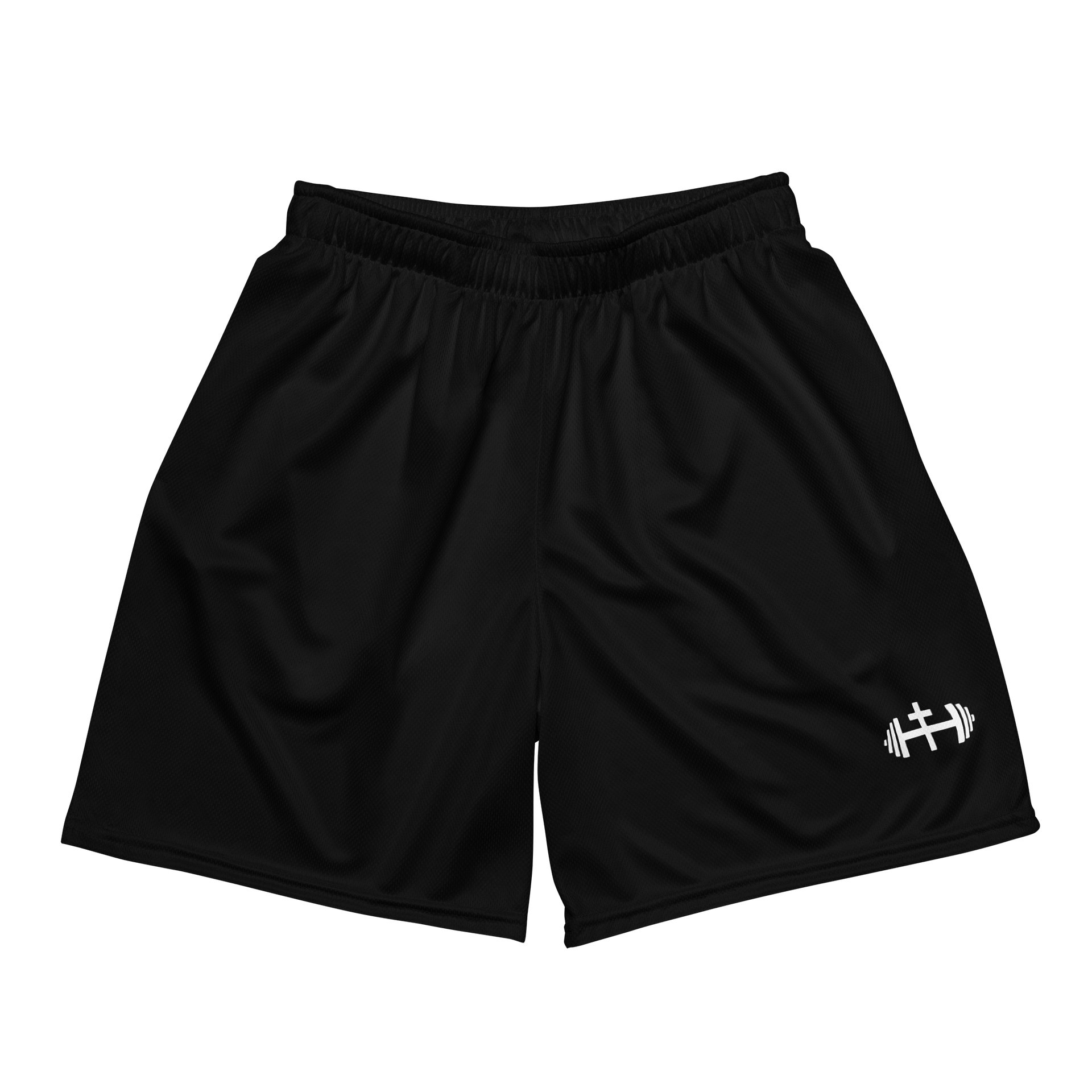 His House Unisex Perfomance Mesh Shorts - Black product image (2)