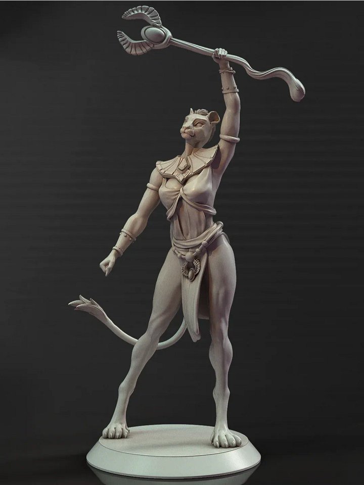 Ah'lina - Protector of Bastet miniature product image (2)