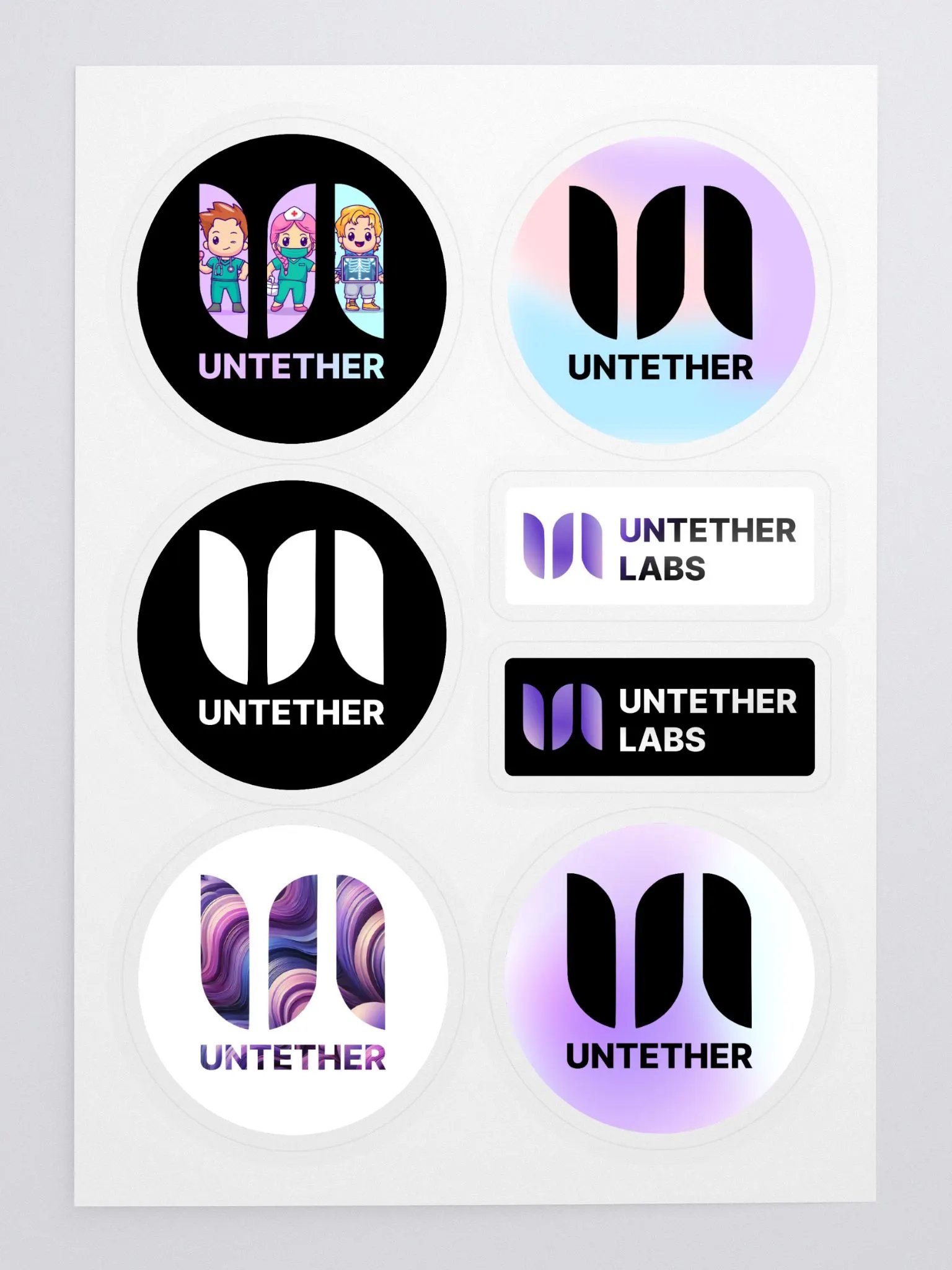 Logo Sticker Sheet product image (3)