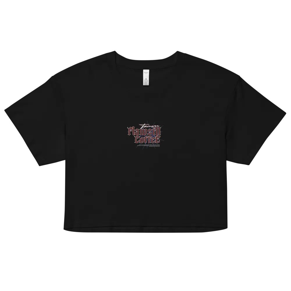 Death Before Decaf Cropped Tee product image (2)