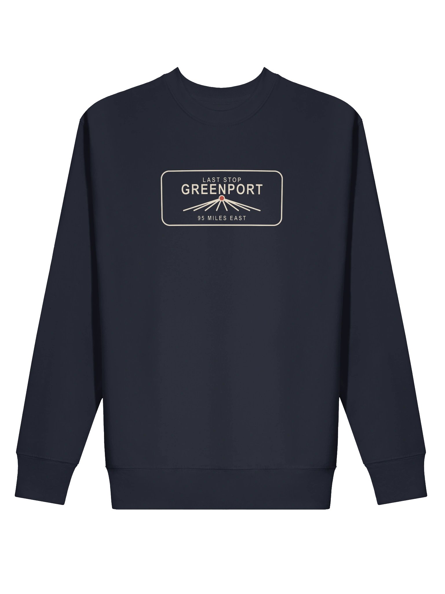 Last Stop Greenport Premium Crewneck product image (11)