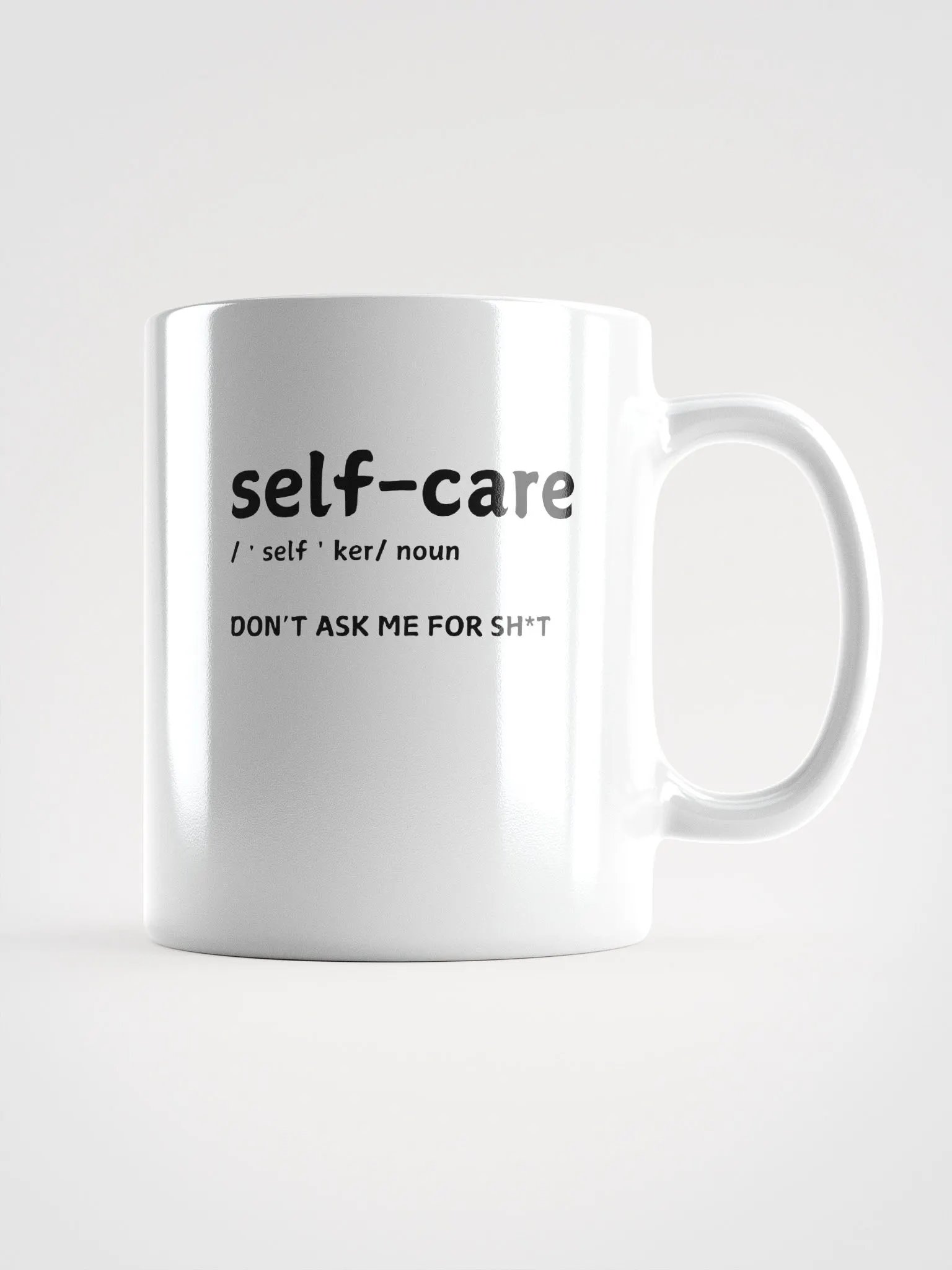 Snarky Self Care Mug product image (1)