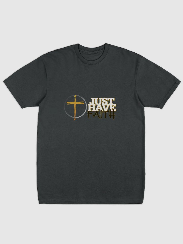 JUST HAVE FAITH Company Logo - Black Shirt product image (1)